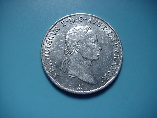 Haus Habsburg Ferdinand I 20 Kreuzer 1832 Silber