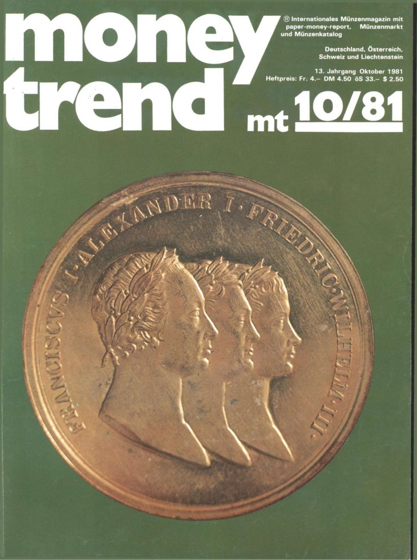  Money Trend 10/1981 - ua Castelin - Makedonisch oder keltisch? - Bemerkungen zum Stater von Pons   
