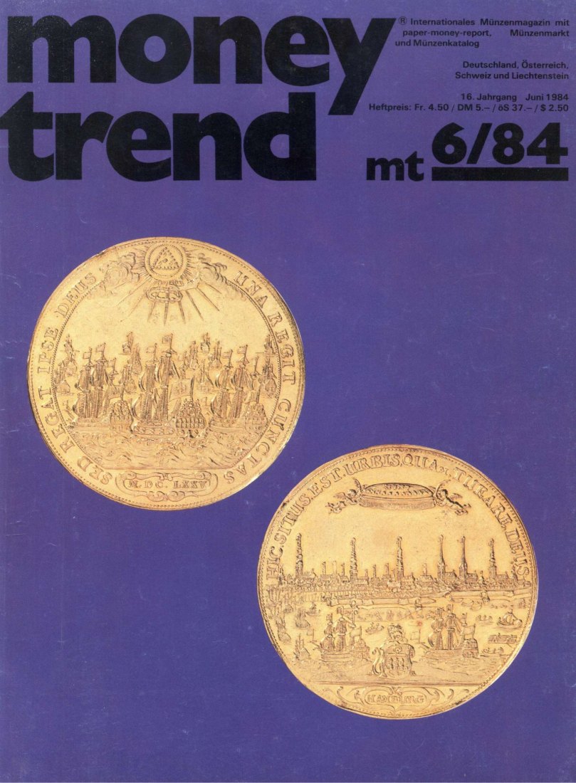  Money Trend 6/1984 - ua Israel - Süditalien - Kampanien und seine Münzen Teil (1)   
