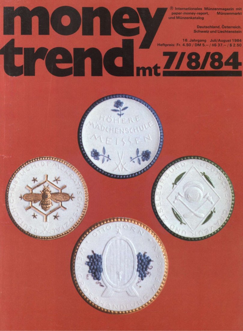  Money Trend 07/08/1984 - ua Ältere Münzen bestimmen: Vierschlagpfennige   