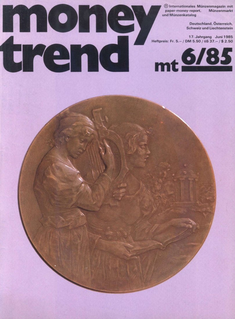  Money Trend 6/1985 - ua Ägypten: Alexandria und seine Münzen   