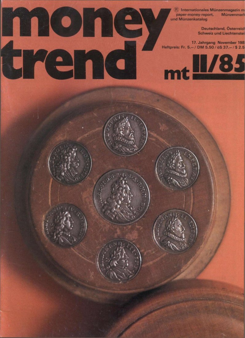  Money Trend 11/1985 - ua Die Hessen und ihre Münzen   