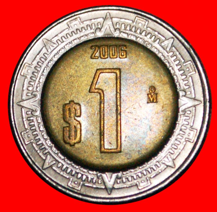 • SUN STONE (1996-2021): MEXICO ★ 1 PESO 2006! LOW START ★ NO RESERVE!