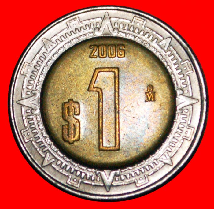  • SUN STONE (1996-2021): MEXICO ★ 1 PESO 2006! LOW START ★ NO RESERVE!   