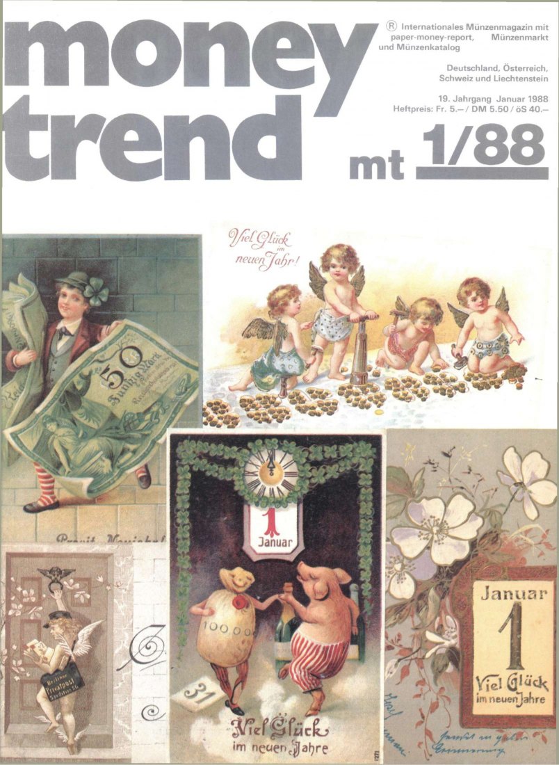  Money Trend 1/1988 - ua. Münzen auf Wanderschaft  Vierer und Doppelvierer im 15 und 16 Jahrhundert   