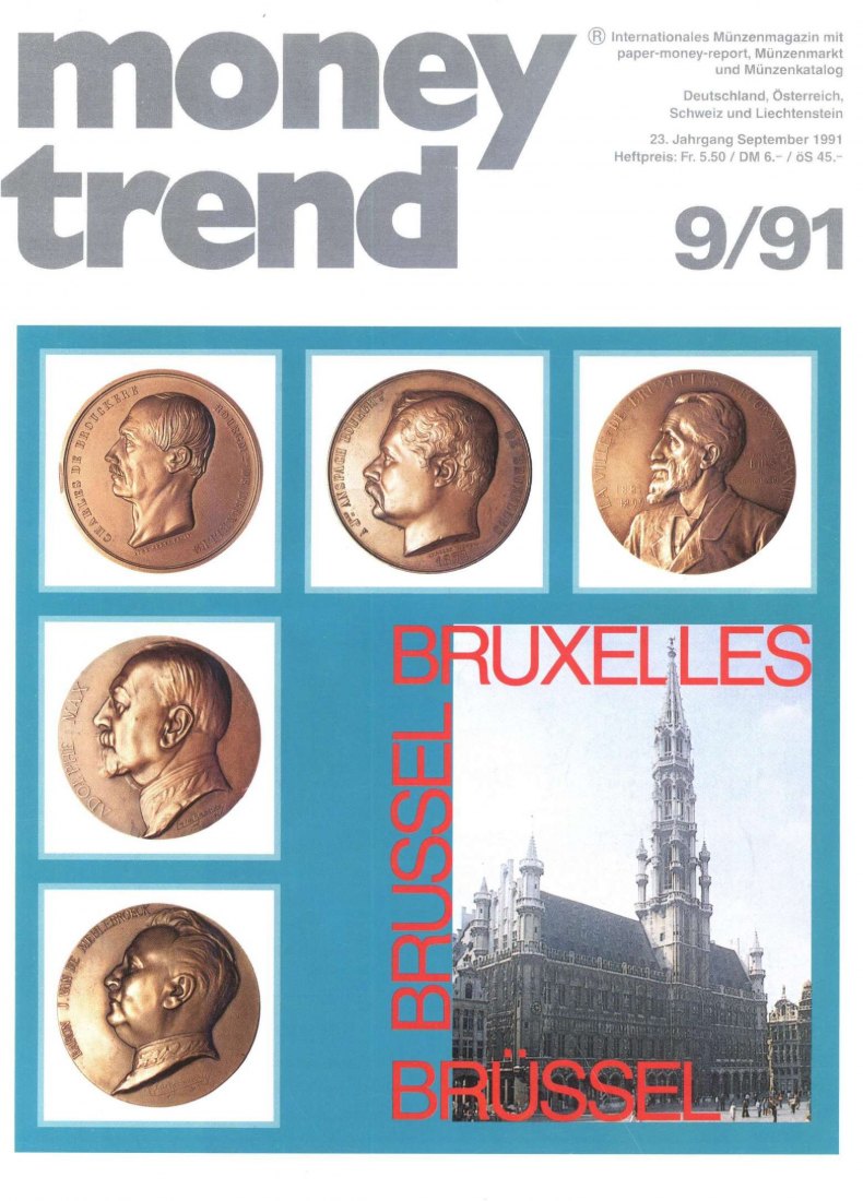  Money Trend 9/1991 - ua. Suche nach einem Fenig. Gibt es den 1 Fenig 1917 für das Königreich Polen ?   