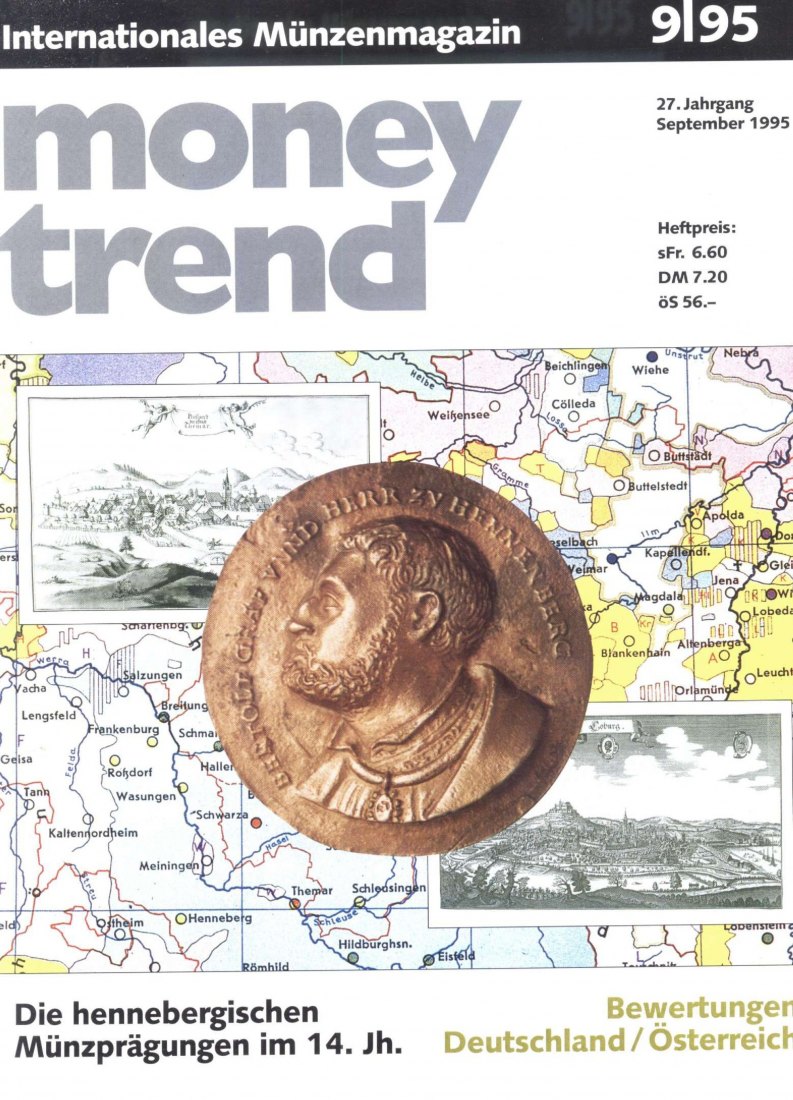  Money Trend 9/1995 - ua. Die hennebergischen Münzprägungen im 14. Jahrhundert   