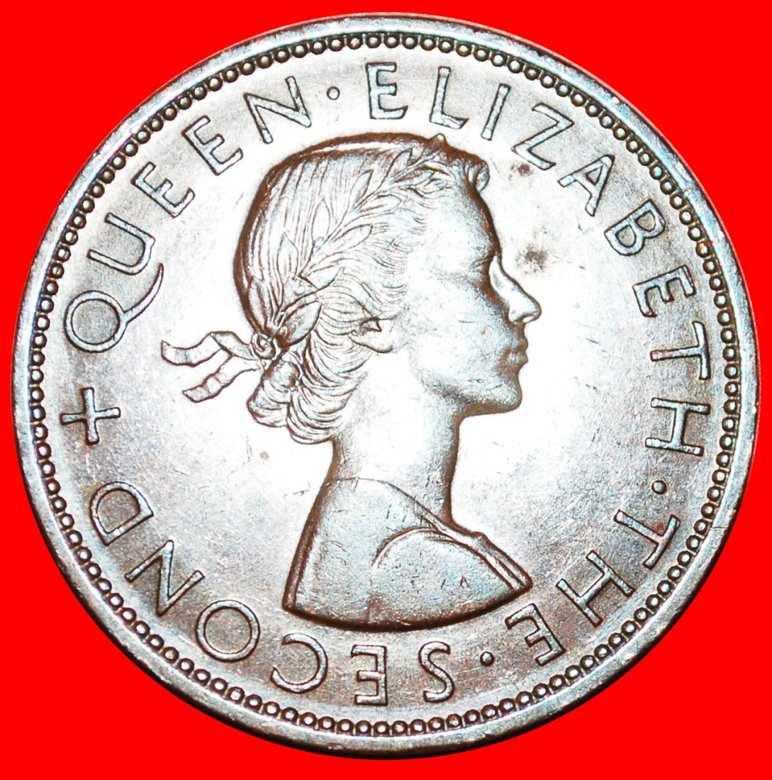  * GEKLEIDET KÖNIGIN: NEUSEELAND ★ PENNY 1962! OHNE VORBEHALT!   