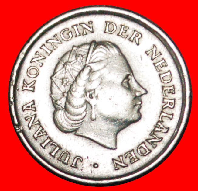  * SILBER (1954-1970): NIEDERLÄNDISCH ANTILLEN ★ 1/10 GULDEN 1962! OHNE VORBEHALT!   