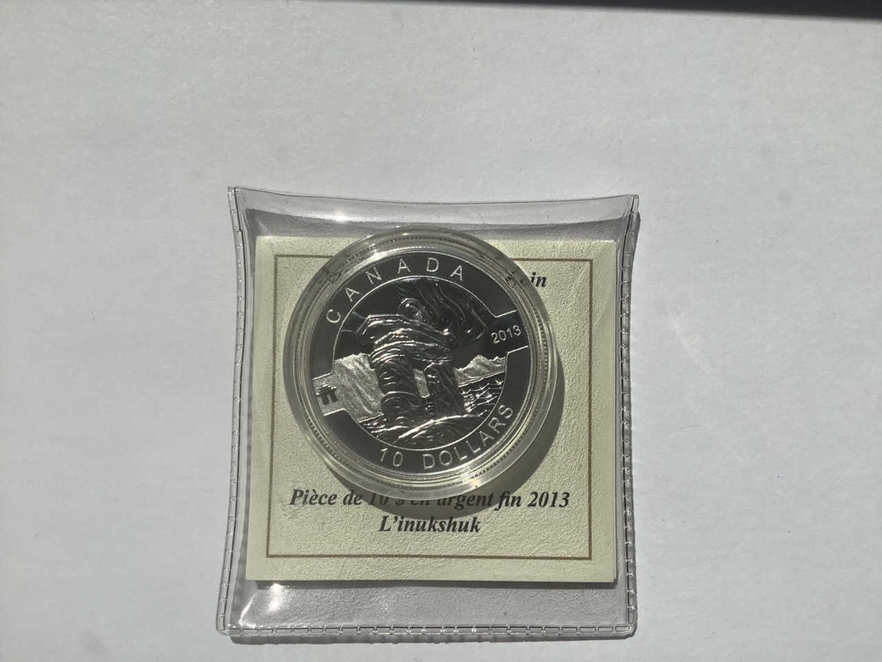  Kanada 1/2 oz Silbermünze Serie O Canada: Inukshuk 2013   