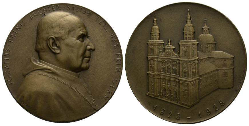  Medaille 1928, Bronze; 55,19 g; Ø 50,6 mm   
