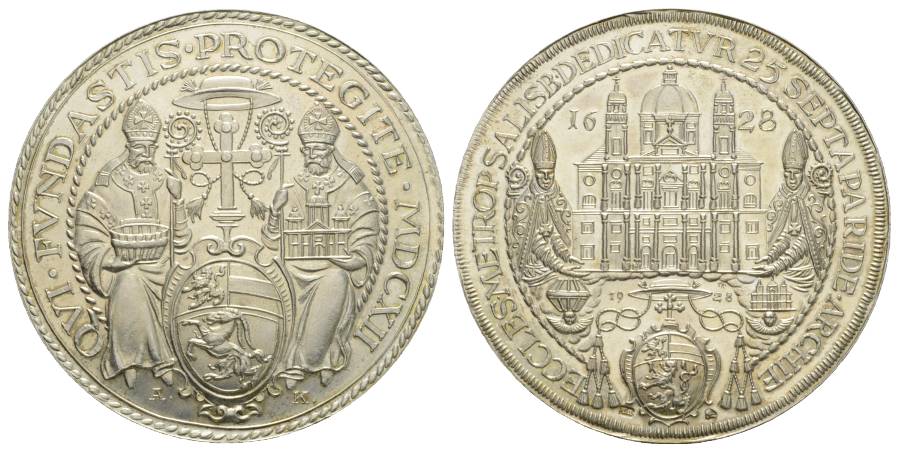  Europa; Medaille unedel; 28 g; Ø 40,7 mm; moderne Nachprägung   