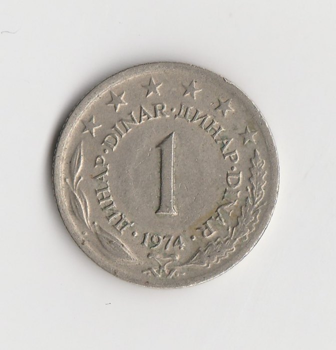  1 Dinar Jugoslawien 1974 (M647)   