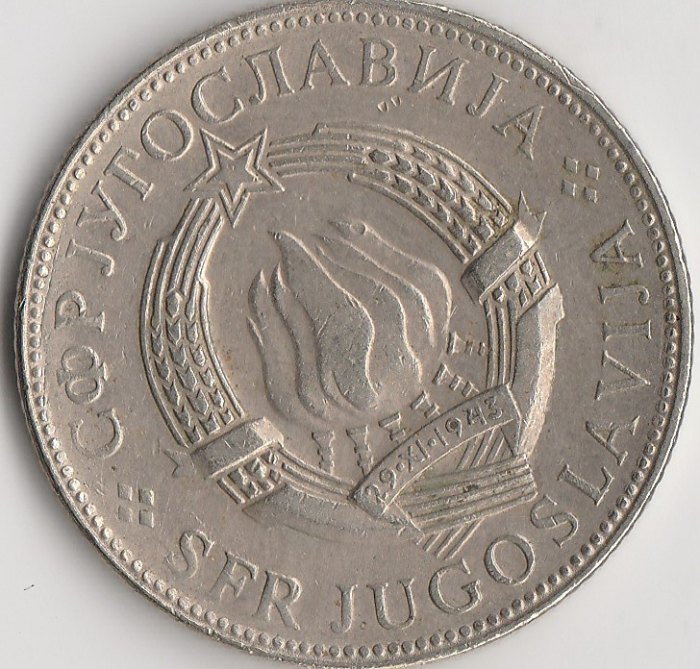  10 Dinar Jugoslawien 1977 (M651)   