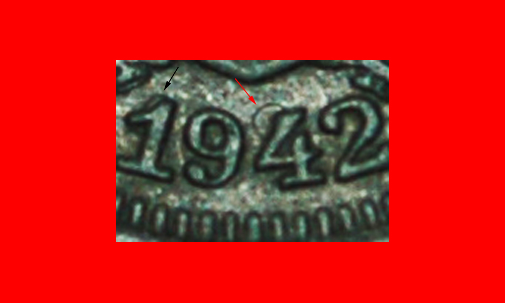  * HAT ON SHIELD: SWITZERLAND ★1 RAPPEN 1942B! WAR ISSUE (1939-1945)★RIDDLE★ LOW START! ★ NO RESERVE!   