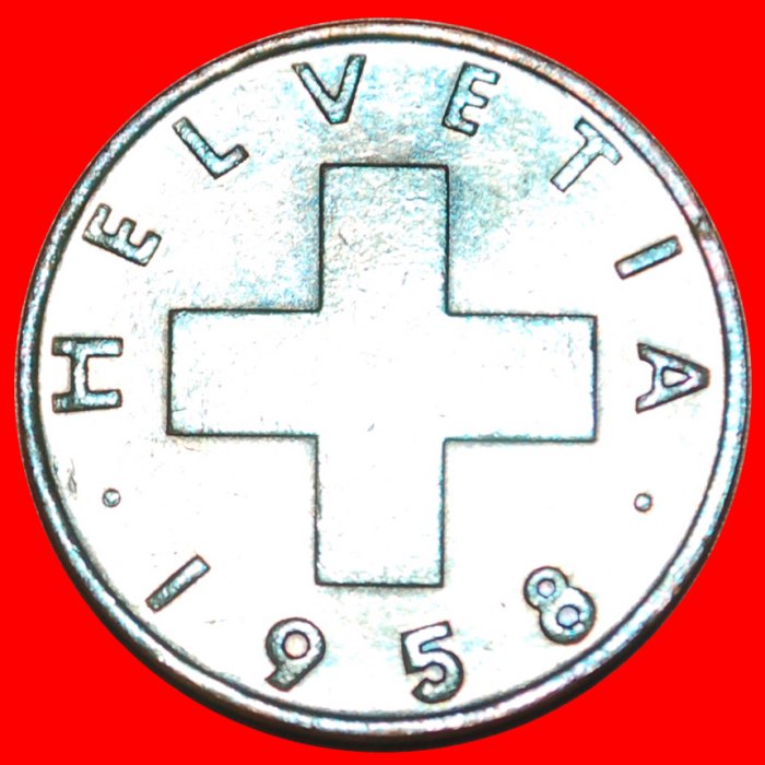 * ZWEIG DER HAFER (1948-1974)★ SCHWEIZ ★ 2 RAPPEN 1958B! OHNE VORBEHALT!