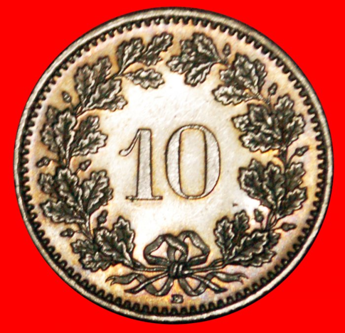  * LIBERTY (1879-2021): SWITZERLAND ★ 10 RAPPEN 2005B MINT LUSTRE! LOW START! ★ NO RESERVE!   