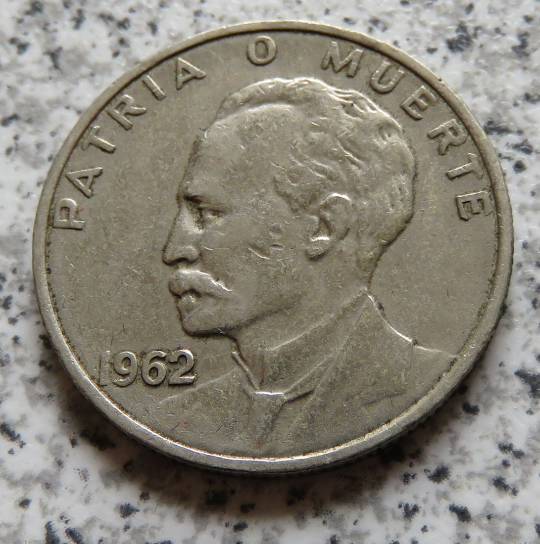  Cuba 20 Centavos 1962   