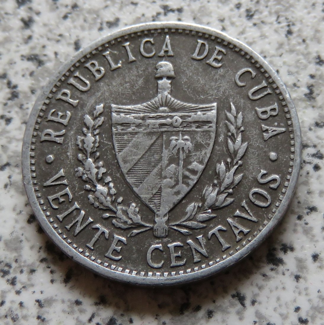  Cuba 20 Centavos 1971   