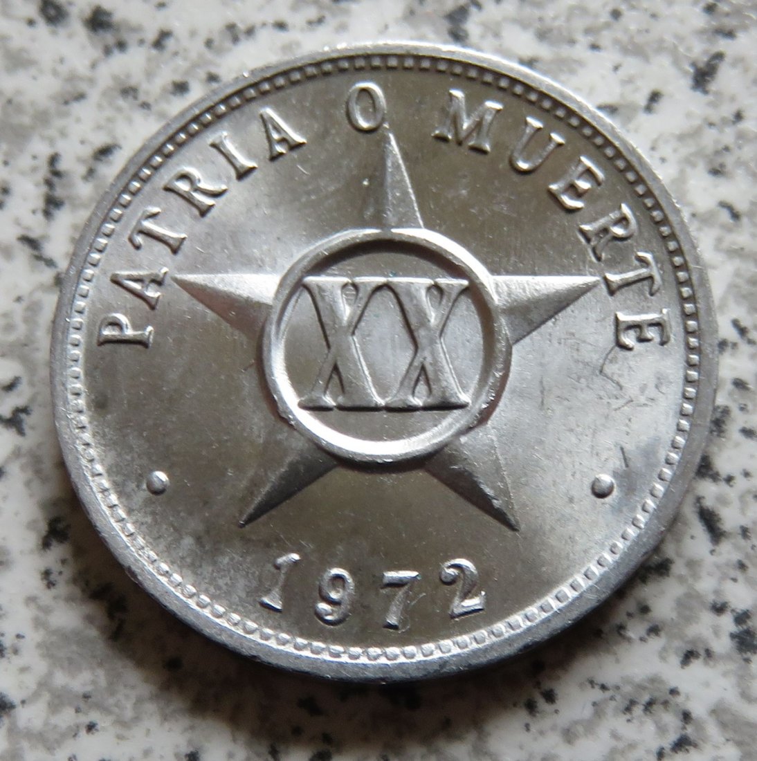  Cuba 20 Centavos 1972, Erhaltung (2)   