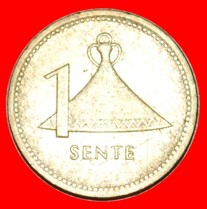 * BASOTHO HUT (1979-1989): LESOTHO ★ 1 SENTE 1985! OHNE VORBEHALT!
