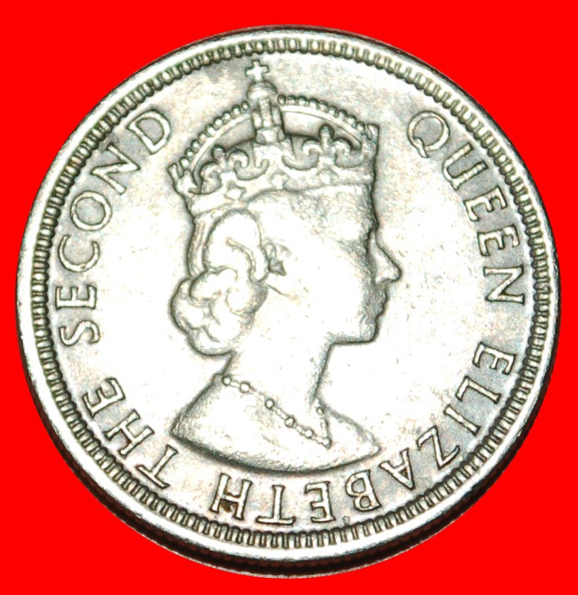  * GROSSBRITANNIEN (1960-1978): MAURITIUS ★ 1/4 RUPEE 1971! OHNE VORBEHALT!   