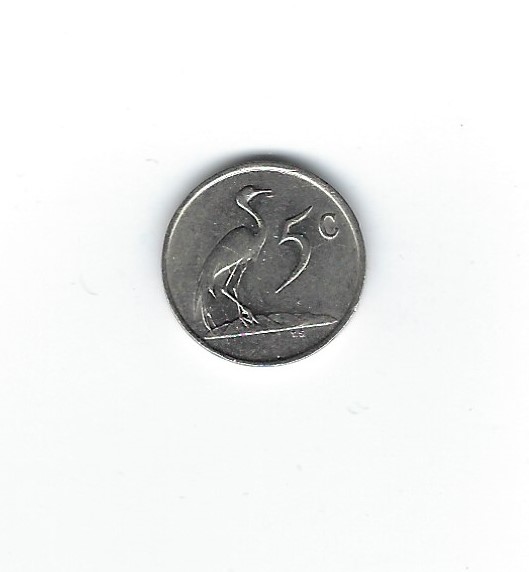  Südafrika 5 Cents 1984   