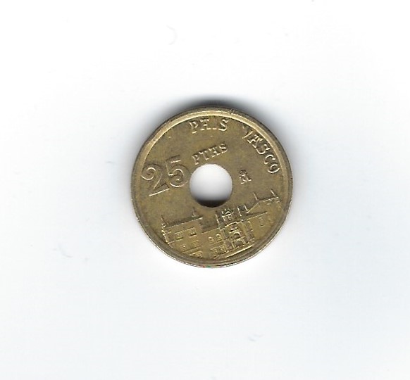  Spanien 25 Pesetas 1993 Pais Vasco   