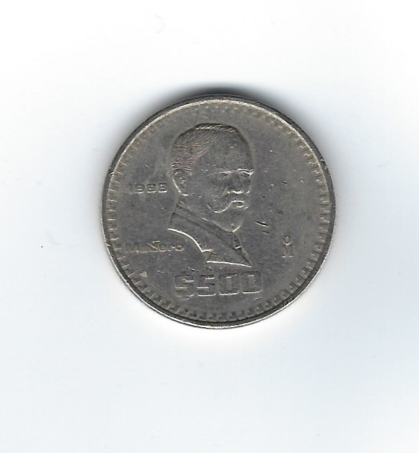  Mexiko 500 Pesos 1988   