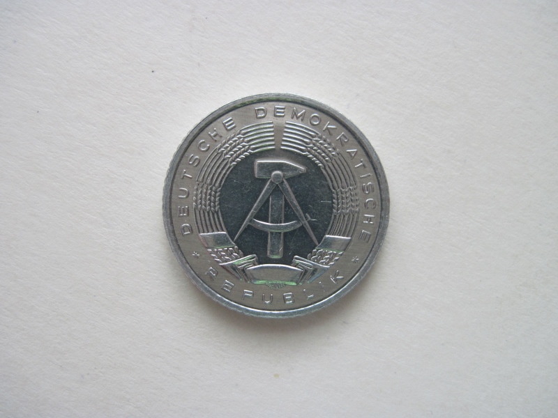  50 Pfennig DDR 1983 A Export Qualität, fast PP   