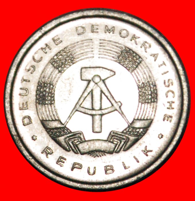  * HAMMER UND ZIRKEL (1968-1990): DEUTSCHLAND DDR★ 5 PFENNIG 1983A VZGL STEMPELGLANZ! OHNE VORBEHALT!   