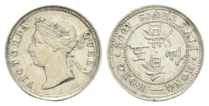  Ausland; 1 Kleinmünze 1892   