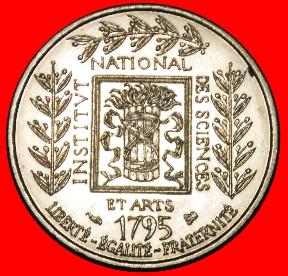  * INSTITUT DE FRANCE 1795-1995: FRANKREICH ★ 1 FRANC STG STEMPELGLANZ! OHNE VORBEHALT!   