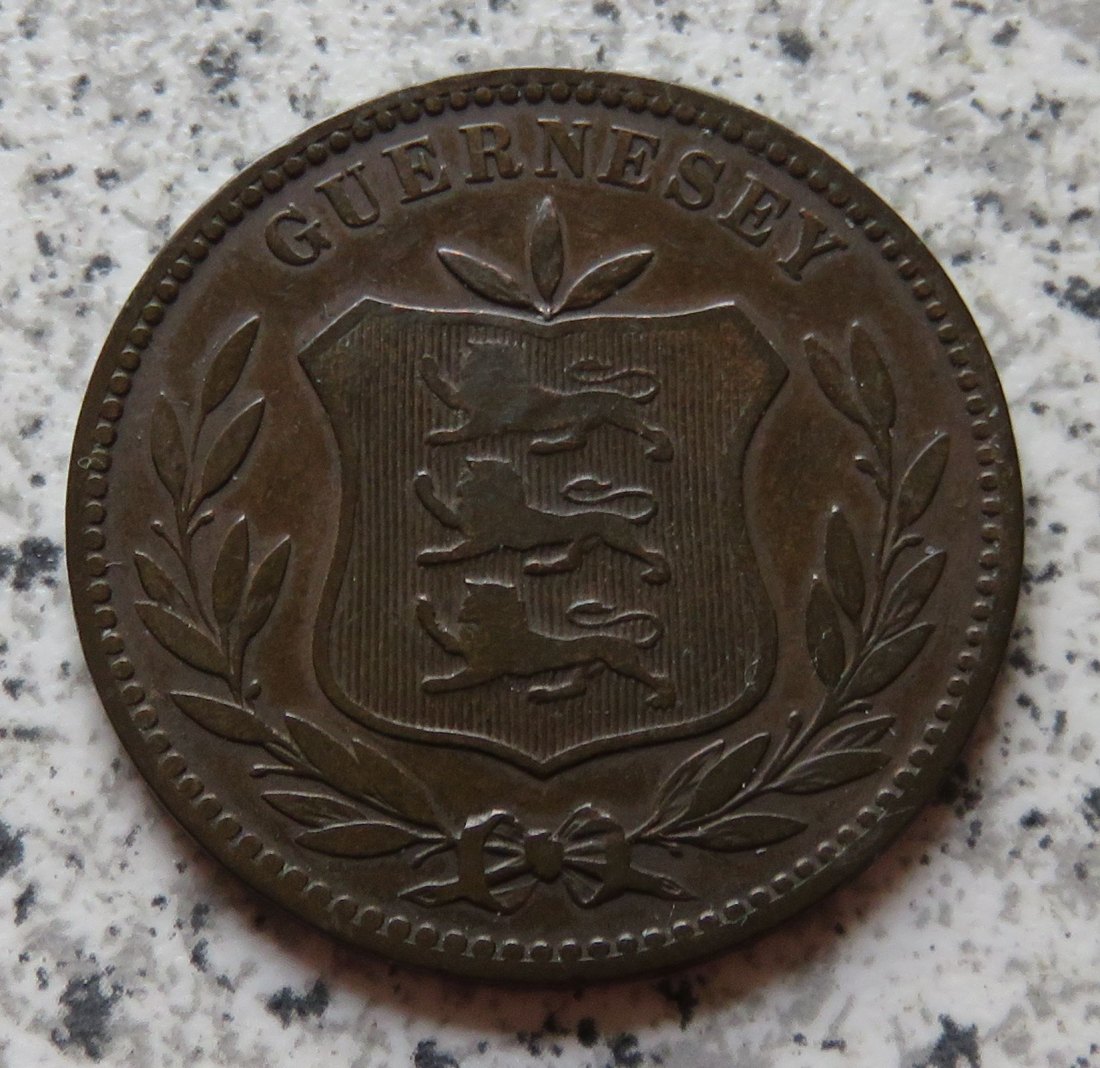  Guernsey 8 Doubles 1885 H   