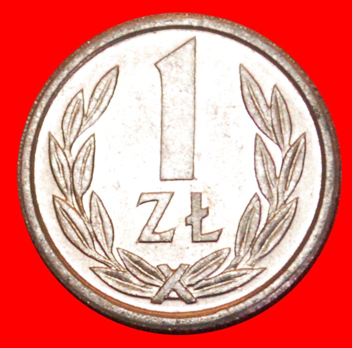  * INFLATION (1989-1990):  POLEN ★ 1 ZLOTY 1989 uSTG STEMPELGLANZ! OHNE VORBEHALT!   