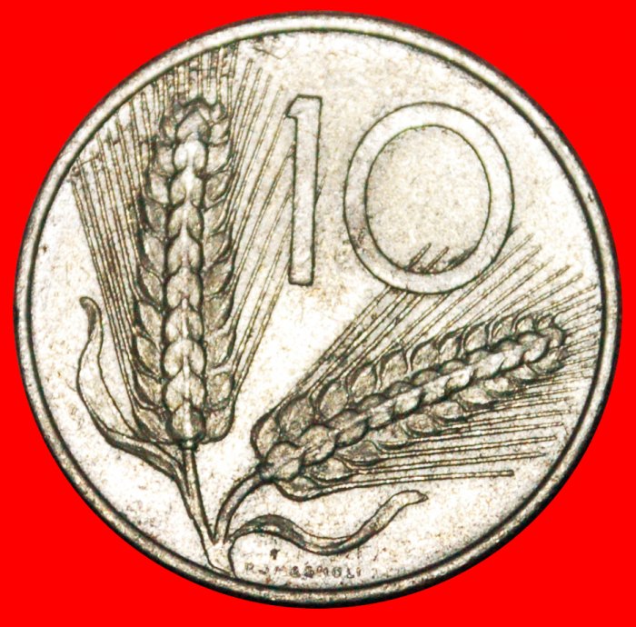  * PFLUG  (1951-2001): ITALIEN ★ 10 LIRE 1953R! OHNE VORBEHALT!   