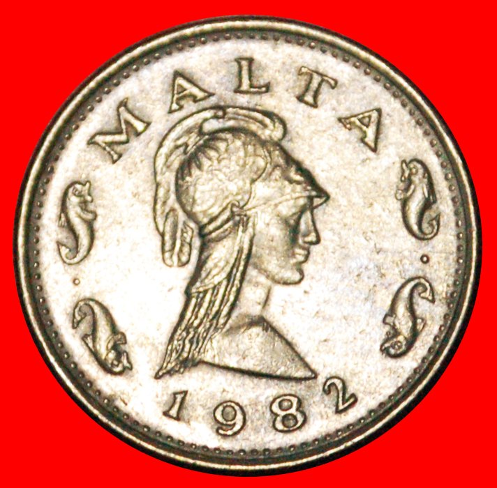  * DELPHINE (1972-1982): MALTA ★ 2 CENTS 1982! OHNE VORBEHALT!   