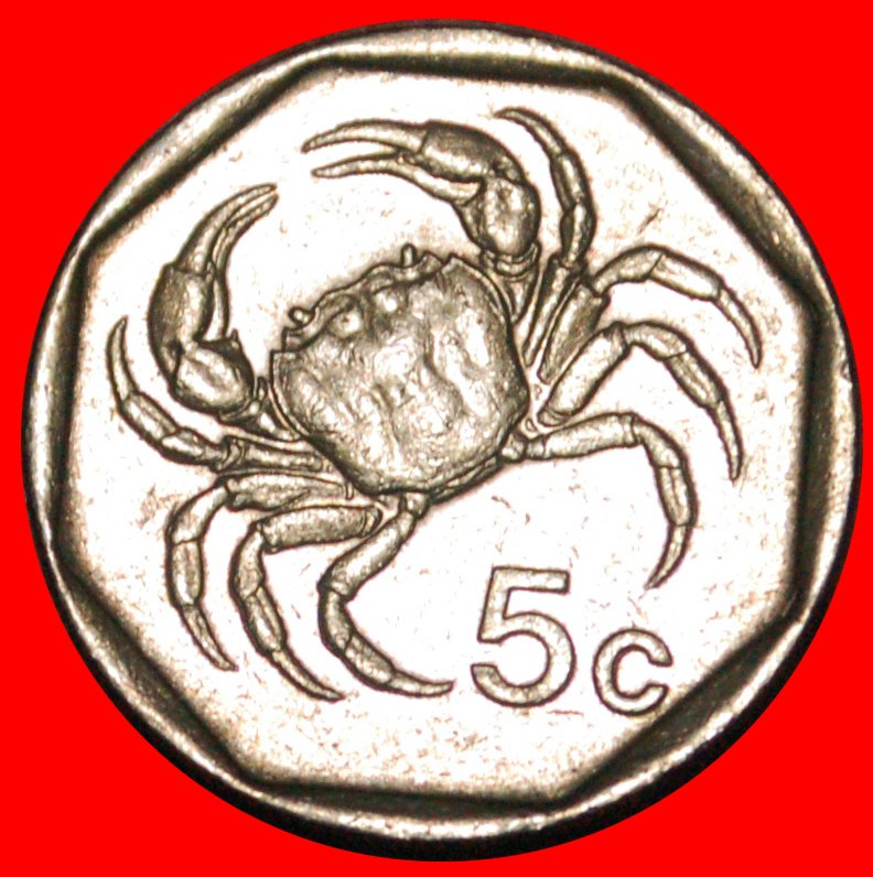  * CRAB (1991-2007): MALTA ★ 5 CENTS 1995! LOW START ★ NO RESERVE!   