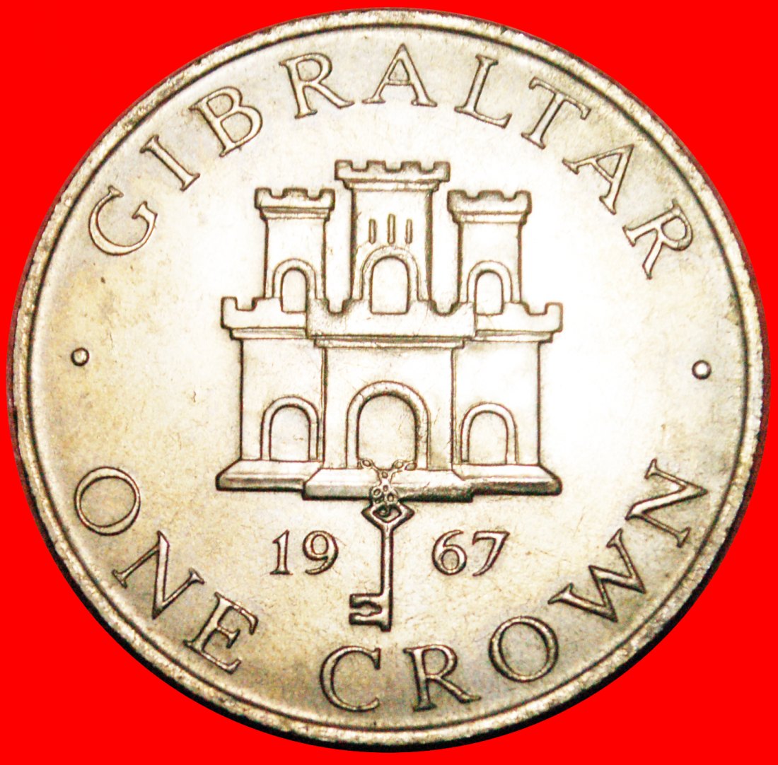  * KEYS (1967-1970): GIBRALTAR ★ CROWN 1967! LOW START ★ NO RESERVE!   