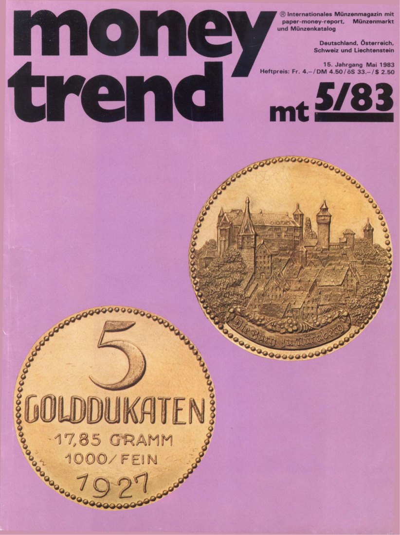  Money Trend 5/1983 - ua Im Zeichen der Biene : Die Münzen des kleinasiatischen Ephesos   