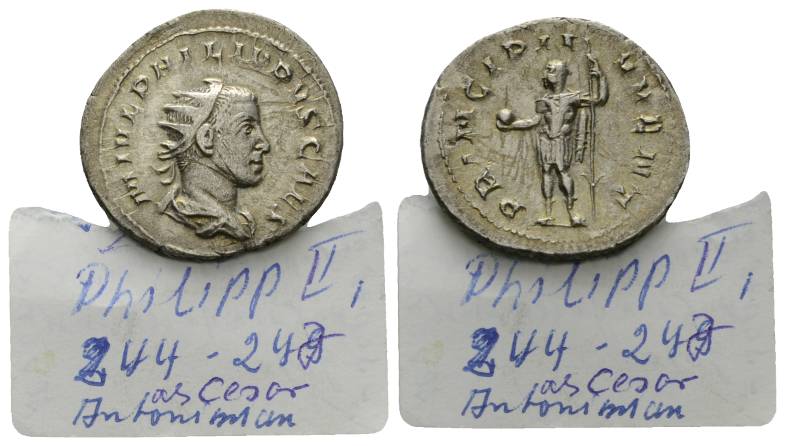  Antike Kleinmünze; 3,70 g   