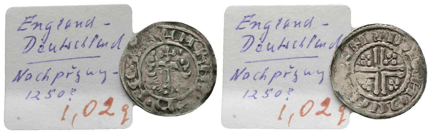  Mittelalter Kleinmünze; 1,02 g   
