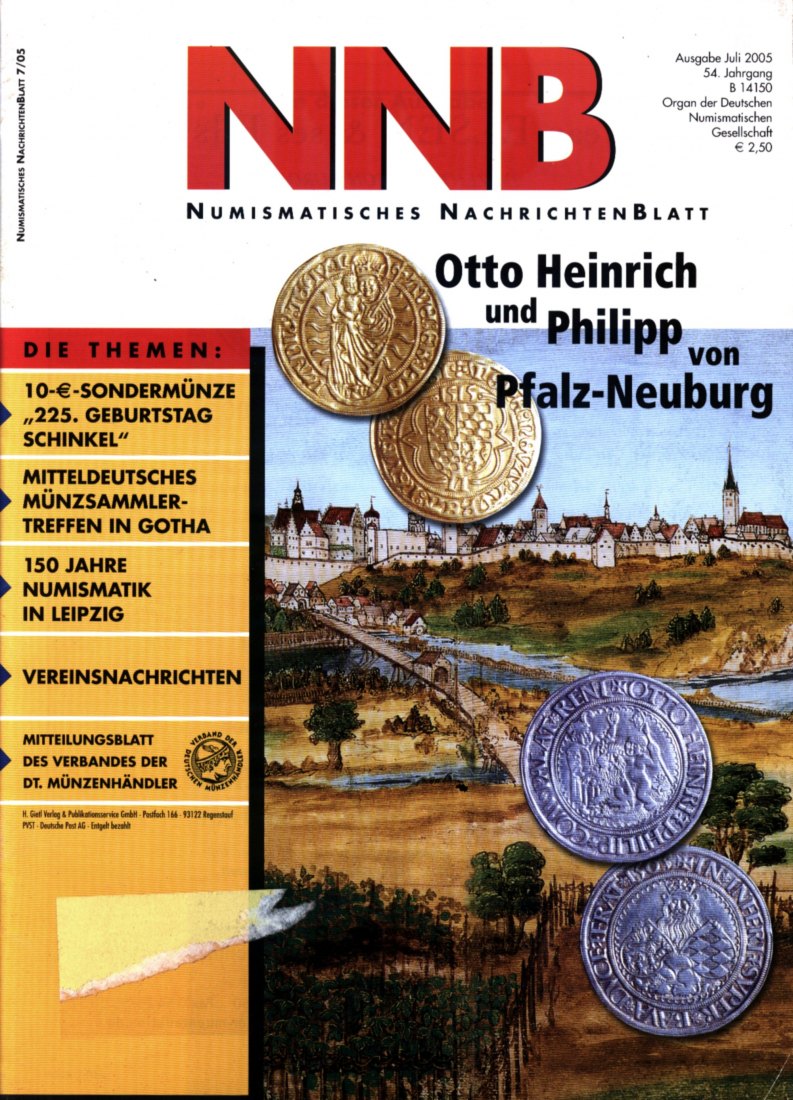  (NNB) Numismatisches Nachrichtenblatt 07/2005 Münzen Pfalzgrafen Otto Heinrich & Philipp von Pfalz..   
