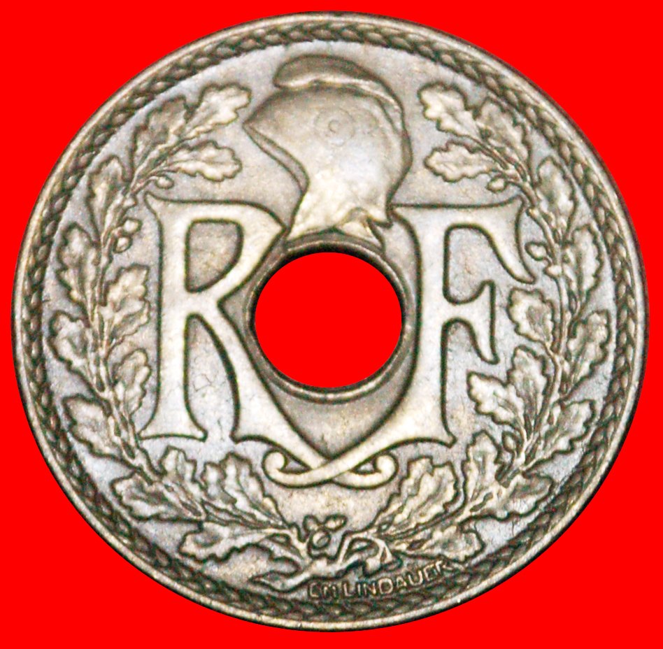  * 3. REPUBLIK (1870-1940): FRANKREICH ★ 25 CENTIMES 1927! OHNE VORBEHALT!   