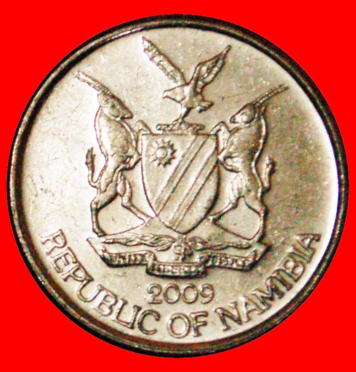  * SÜDAFRIKA (1993-2015): NAMIBIA ★ 5 CENTS 2009 VZGL STEMPELGLANZ ENTDECKUNG MÜNZE! OHNE VORBEHALT!   