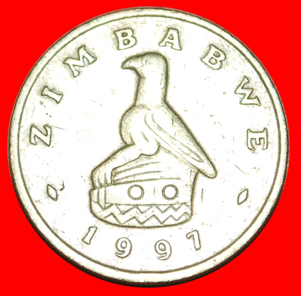  * AMEISENBÄR: SIMBABWE ★ 2 DOLLARS 1997! OHNE VORBEHALT!   