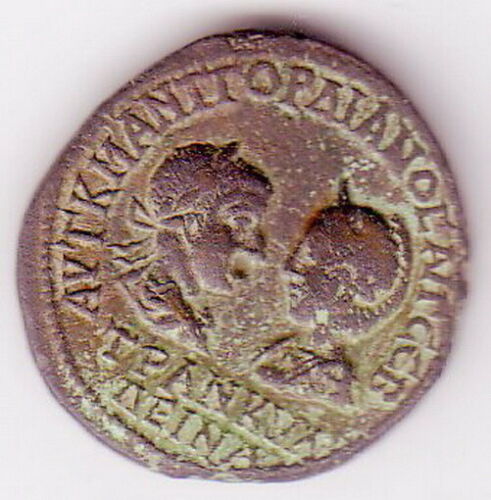 TOP-Stück Gordianus III Rs.:Asklepios Medicina in nummis Sehr Selten! fast UNC.!