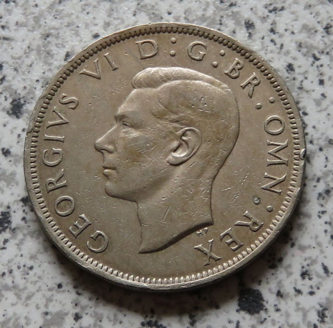  Großbritannien half Crown 1949   