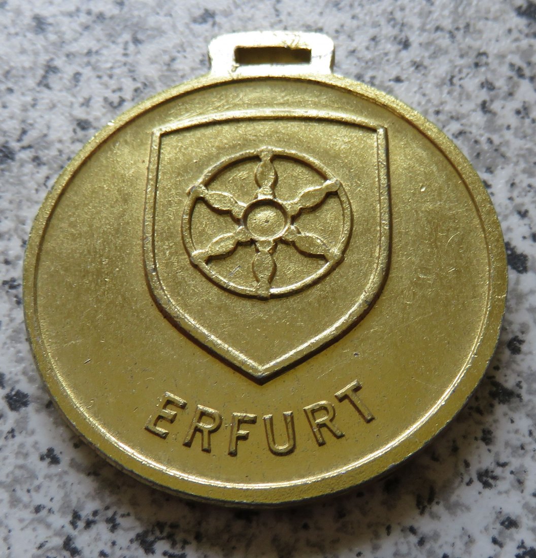  Kultur-, Turn- und Sportfest Stadt Erfurt / Wappen von Erfurt   