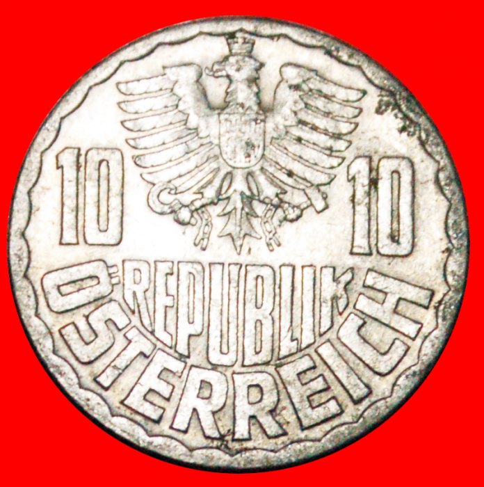  * EAGLE (1951-2001): AUSTRIA ★ 10 GROSCHEN 1957! LOW START ★ NO RESERVE!   